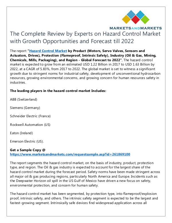 Energy and Power Hazard Control Market