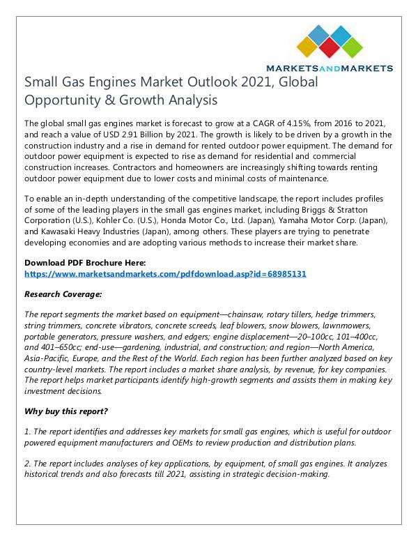 Energy and Power Small Gas Engines Market2