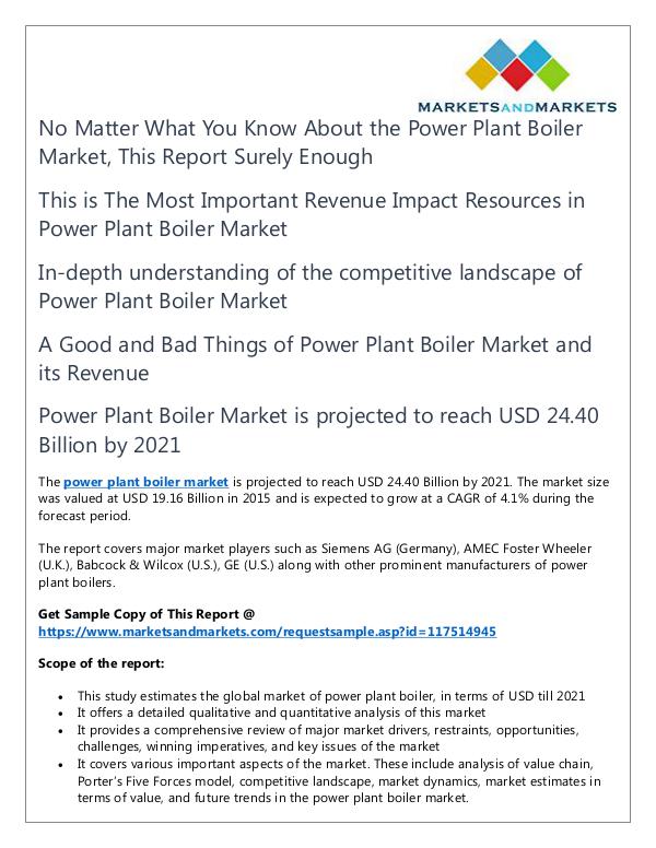 Energy and Power Power Plant Boiler Market1