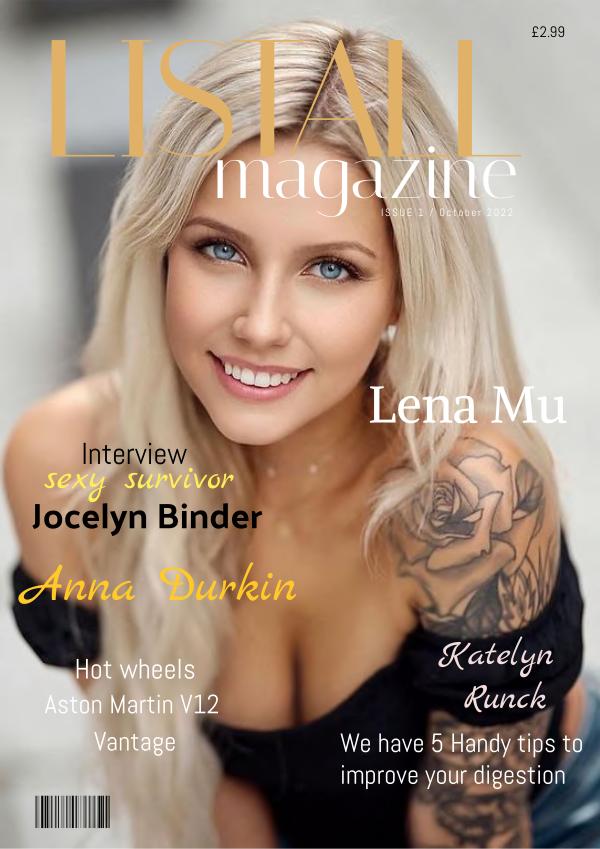 Listall Models Magazine 1