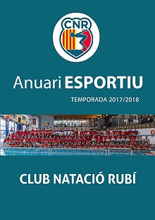 Anuari Esportiu Club Natació Rubí 2017/2018