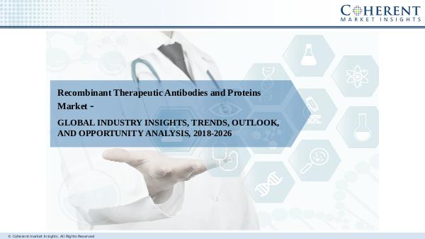 Pharmaceutical Industry Reports Recombinant Therapeutic Antibodies and Proteins