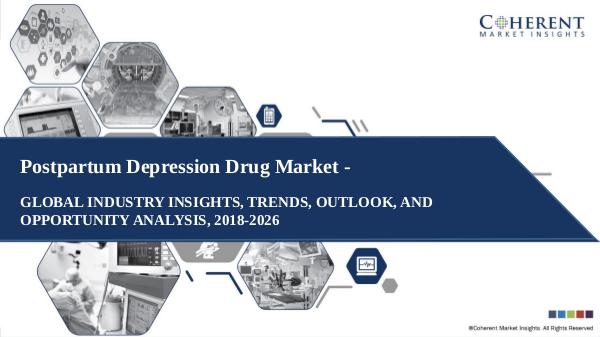 Pharmaceutical Industry Reports postpartum depression drug market