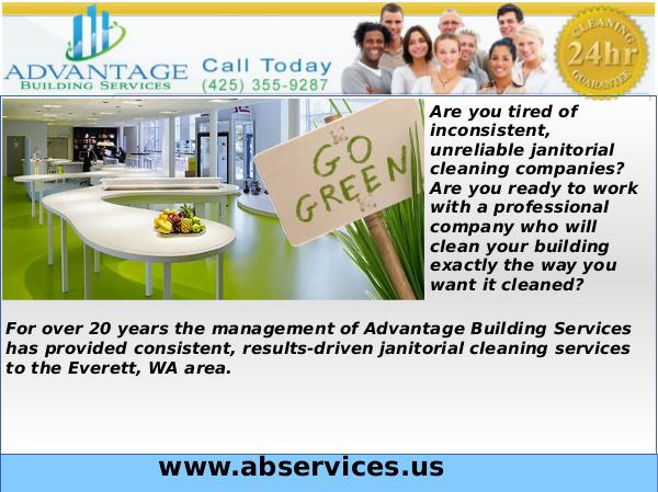 Custodial Service Commercial Cleaning Services