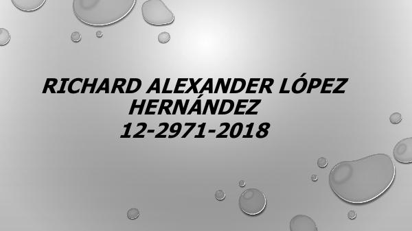 English presentation Richard-Alexander-López-Hernández