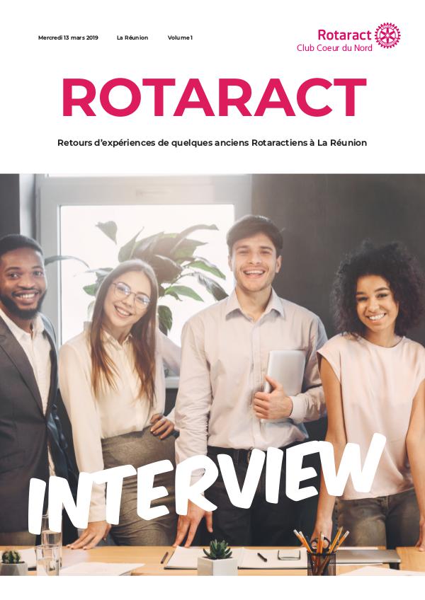 Interview du Rotaract Club Coeur du Nord 13 mars 2019