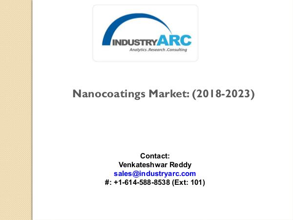 Nanocoatings Market PPT