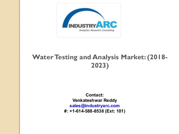 Water Testing and Analysis Market PPT