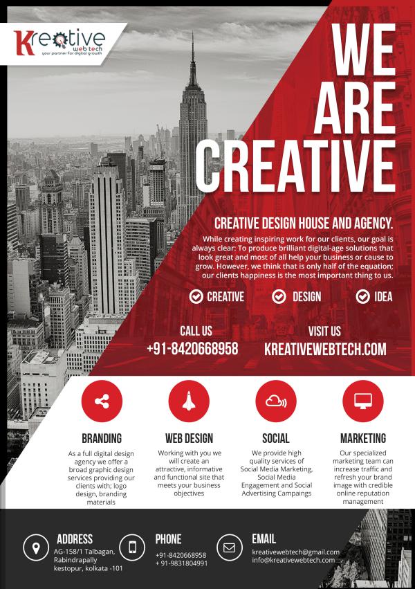 Kreative Web Tech Company Profile & Service Guide Kreative Web Tech Brochure