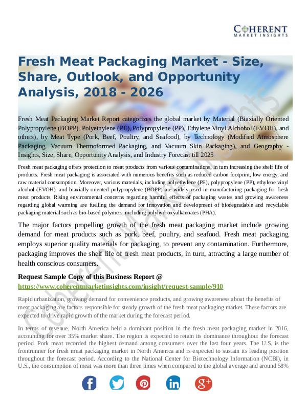 Chemical Research Report Fresh-meat-packaging-market