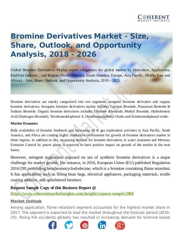 Chemical Research Report Bromine-Derivatives-Market