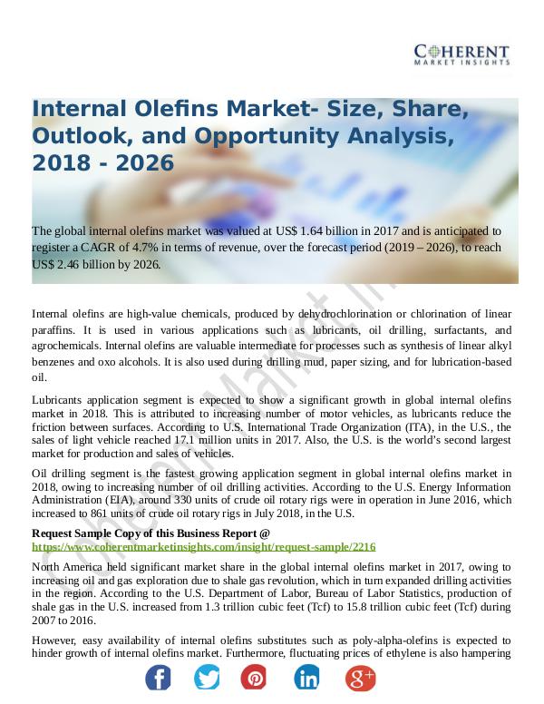 Chemical Research Report Internal-Olefins-Market