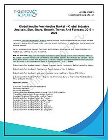 Insulin Pen Needles Market: Global Demand Analysis & Opportunity