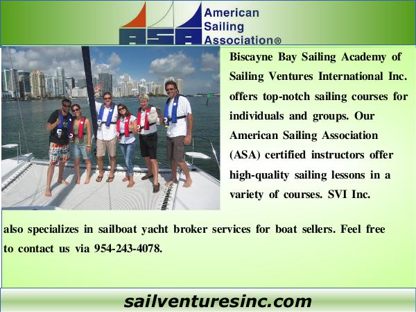 Private Sailing Classes