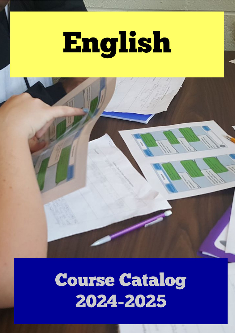 English Course Catalog 2024-2025