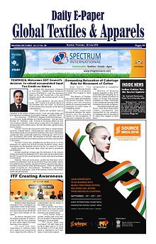 Global Textiles & Apparels - Daily E-Paper (26 July 2018)