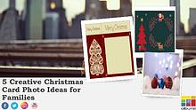 5 Creative Christmas Card Photo Ideas for Families