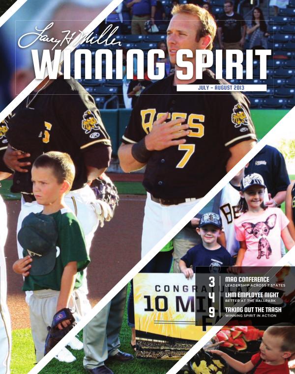 Winning Spirit Magazine July - August 2013 July - August 2013