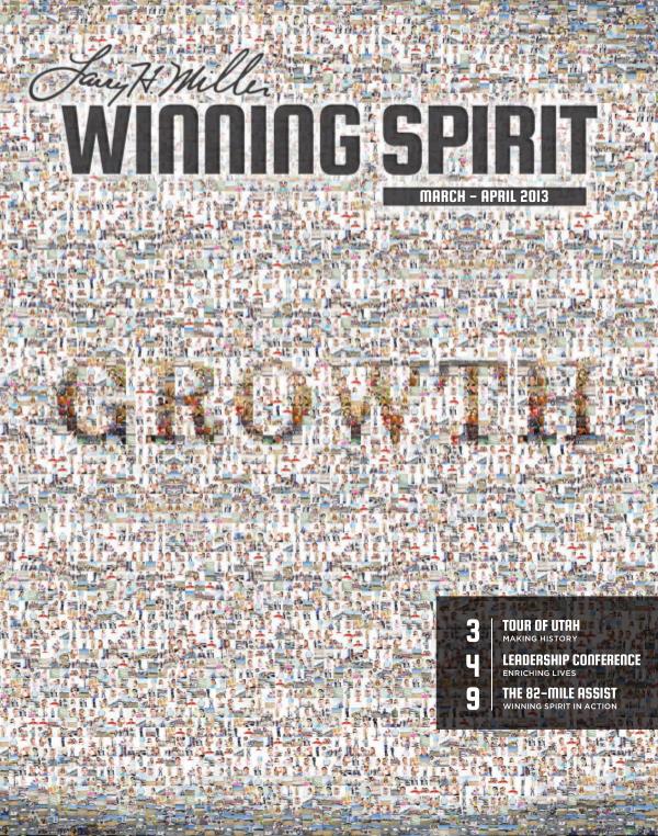 Winning Spirit Magazine March - April 2013 March - April 2013