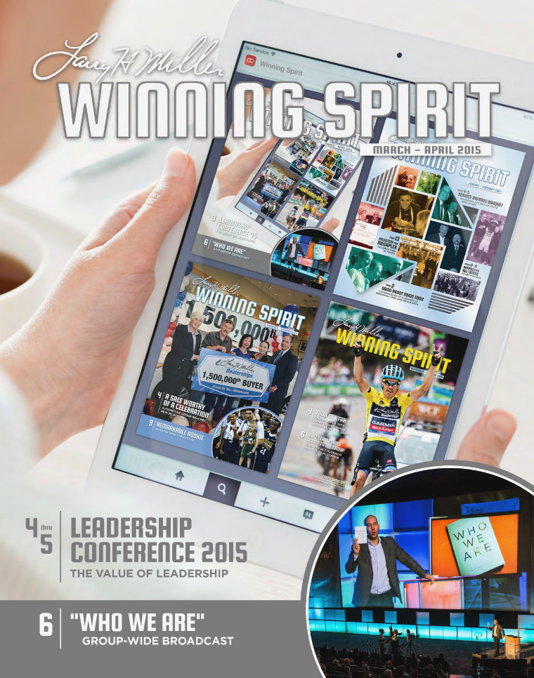 Winning Spirit Magazine March-April 2015