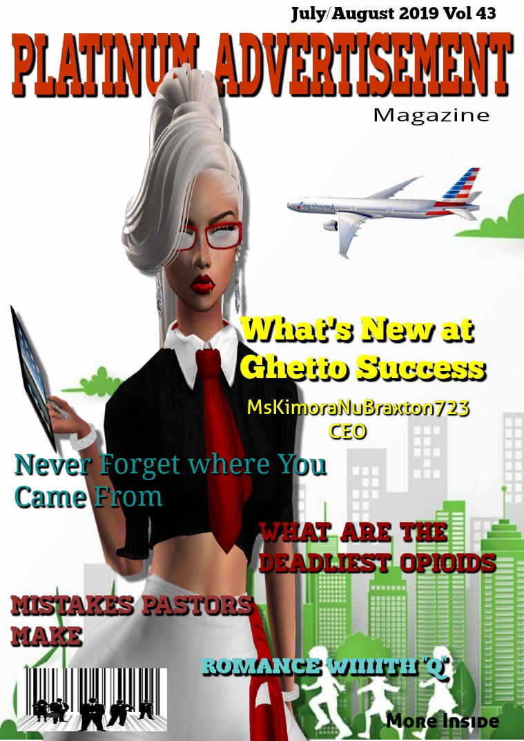 Platinum Advertisement Magazine July/August 2019 Vol 43