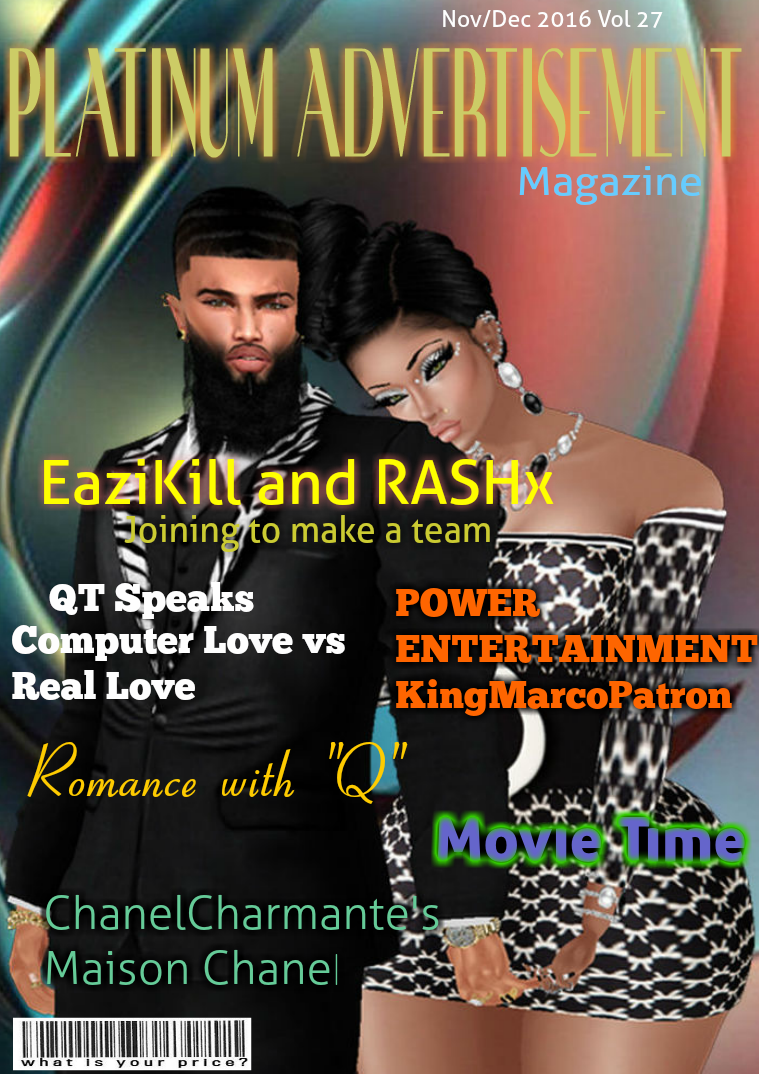 Platinum Advertisement Magazine Nov/Dec Vol 27 2016