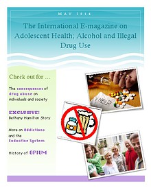 The International E-magazine on Adolescent Health; Alcohol and Illegal Drug Use