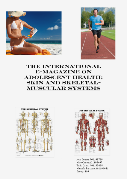 International eMagazine on adolescent health: skin and muscular systems Science