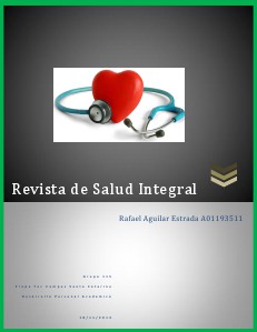 Revista de Salud Integral Nov. 26, 2013