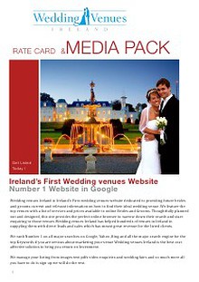Wedding venues Ireland Media Pack _clone