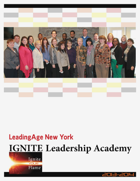 Leadership Academy 2013-14 LeadingAge New York Feb. 2014