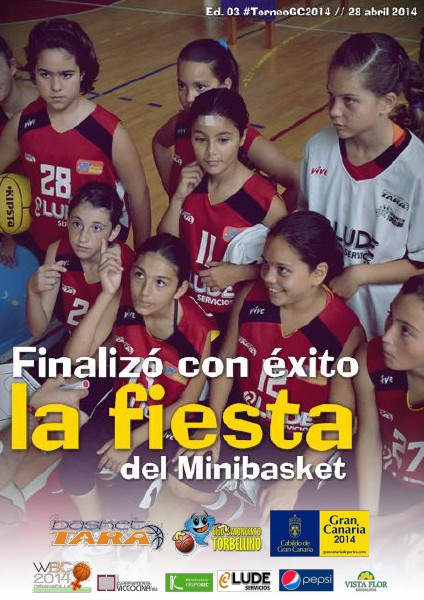 Torneo Gran Canaria 2014 Finalizó con éxito la fiesta del Minibasket