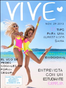 Revista VIVE [DPA A01193610 Grupo 106] Nov. 2013