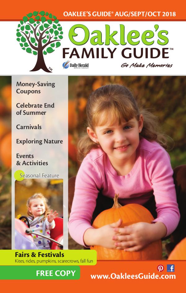 Oaklee's Family Guide August/September/October 2018