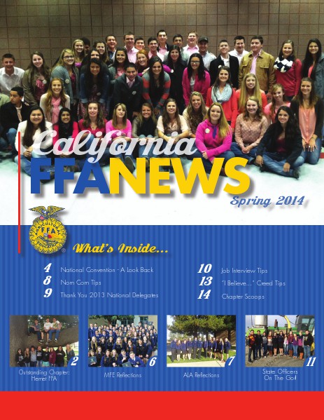 California FFA News Spring 2014
