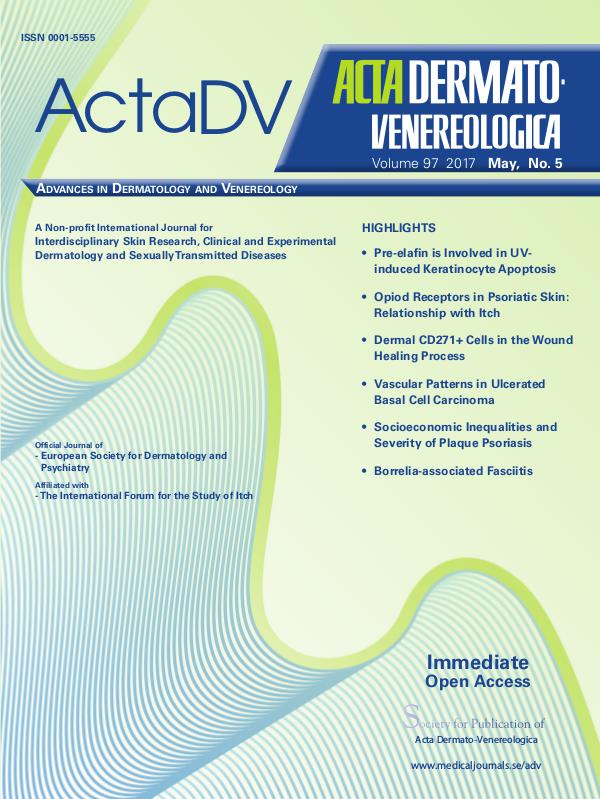 Acta Dermato-Venereologica Issue No. 97-5 97-5CompleteContent