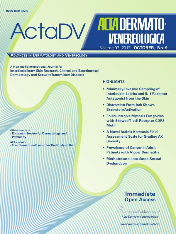 Acta Dermato-Venereologica, issue 9 97-9CompleteContent
