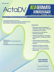 Acta Dermato-Venereologica, issue 9