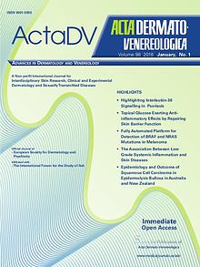Acta Dermato-Venereologica issue 50:1