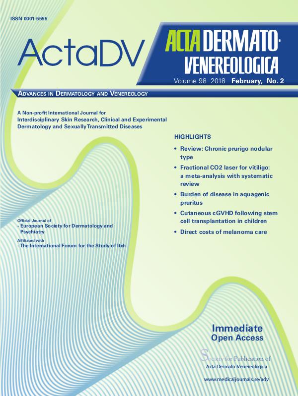 Acta Demato-Venereologica 98-2CompleteContent