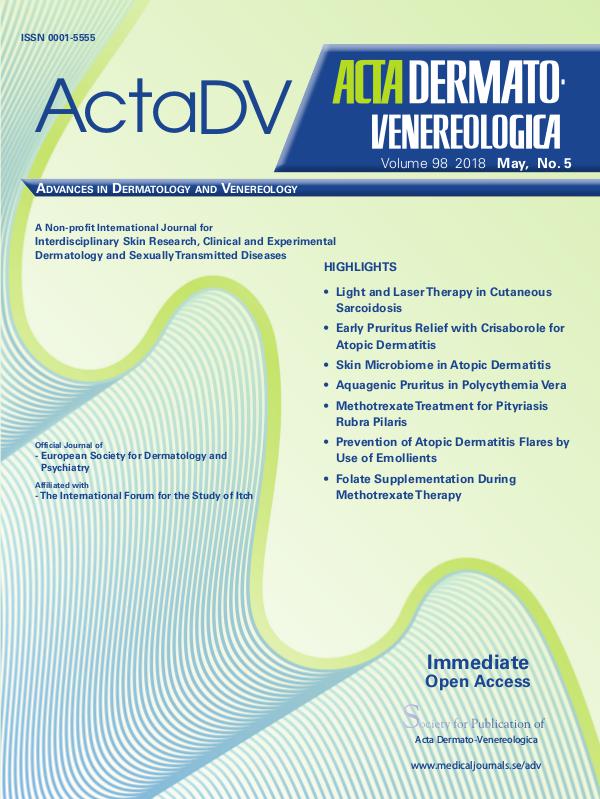 Acta Dermato-Venereologica 98-5CompleteContent