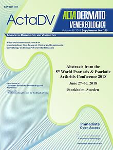 Acta Dermato-Venereologica Suppl 219