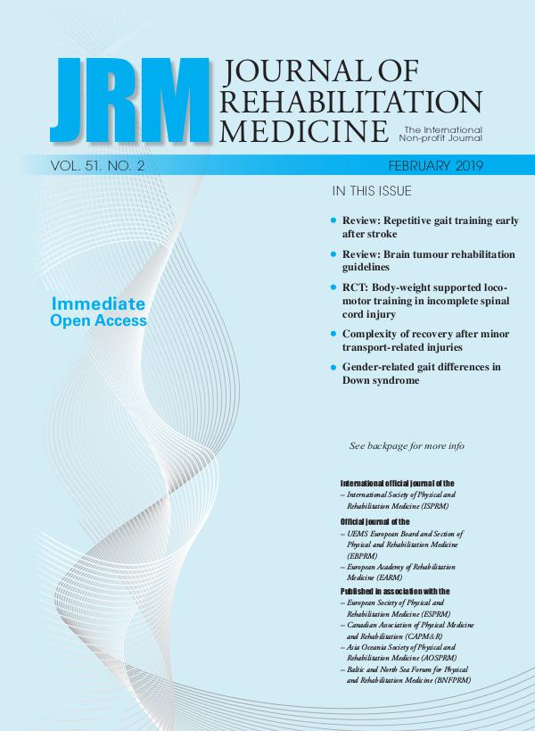 Journal of Rehabilitation Medicine 51-2