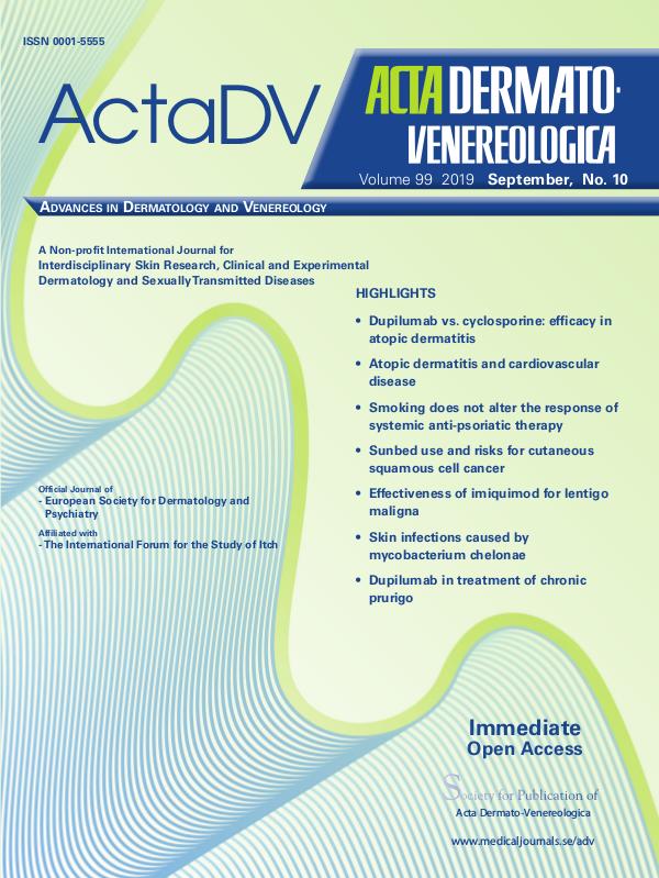 Acta Dermato-Venereologica 99-10CompleteContent