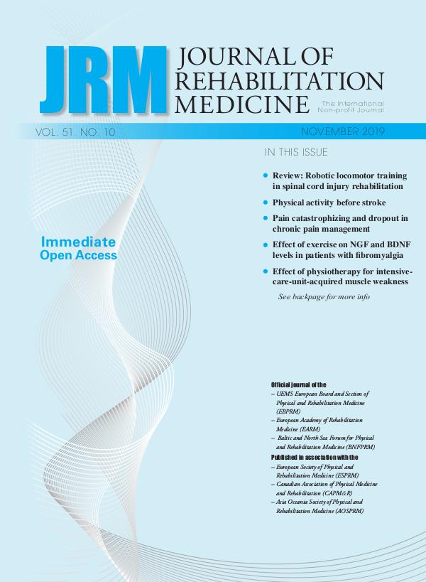 Journal of Rehabilitation Medicine 51-10