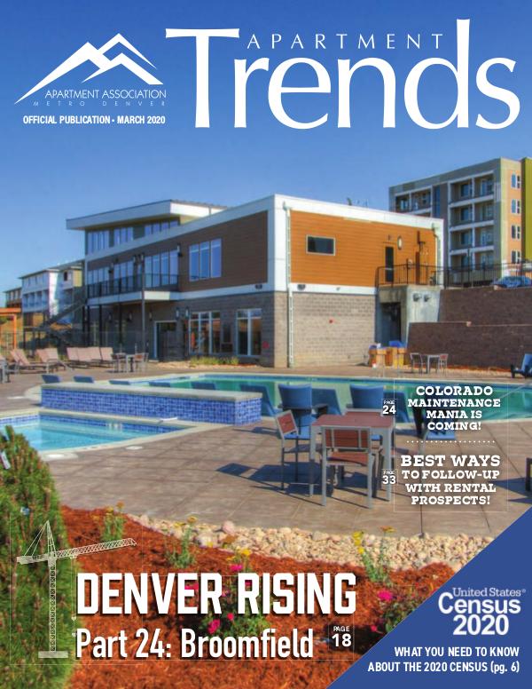 Apartment Trends Magazine March 2020