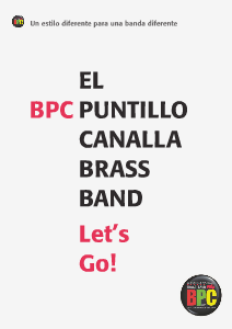 el puntillo canalla brass band enero 2014