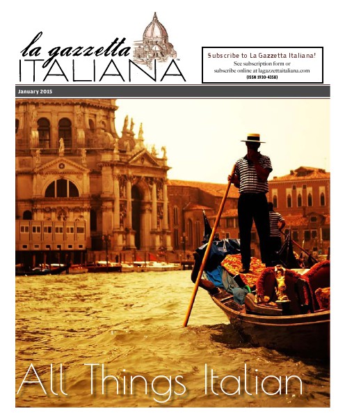 La Gazzetta Italiana All Things Italian