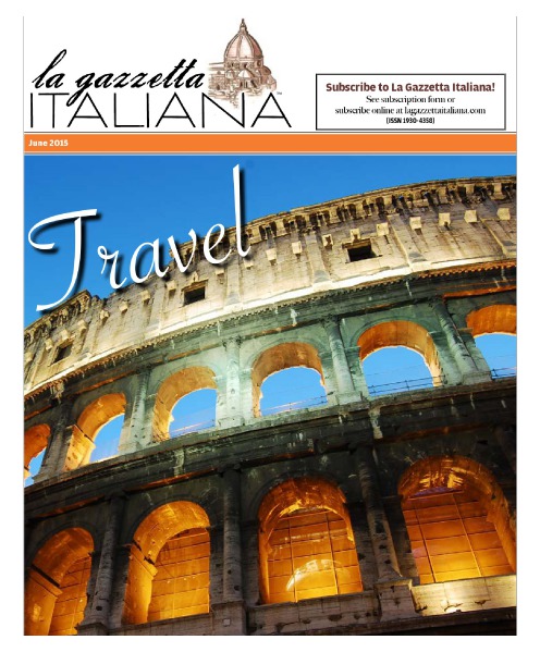 La Gazzetta Italiana 14 | 15 | 16 Travel
