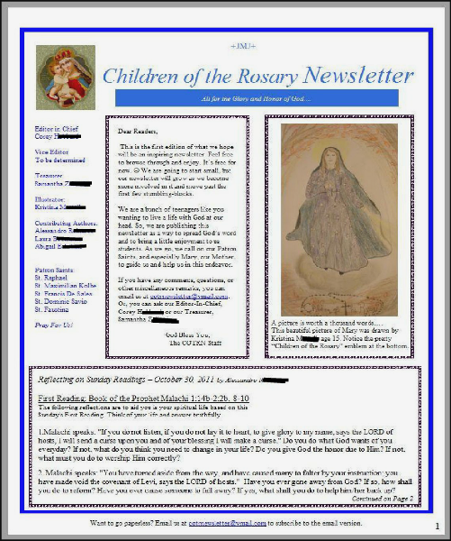 Children of the Rosary 1